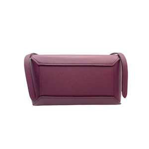 Nano Belt Bag Calfskin Burgundy GHW