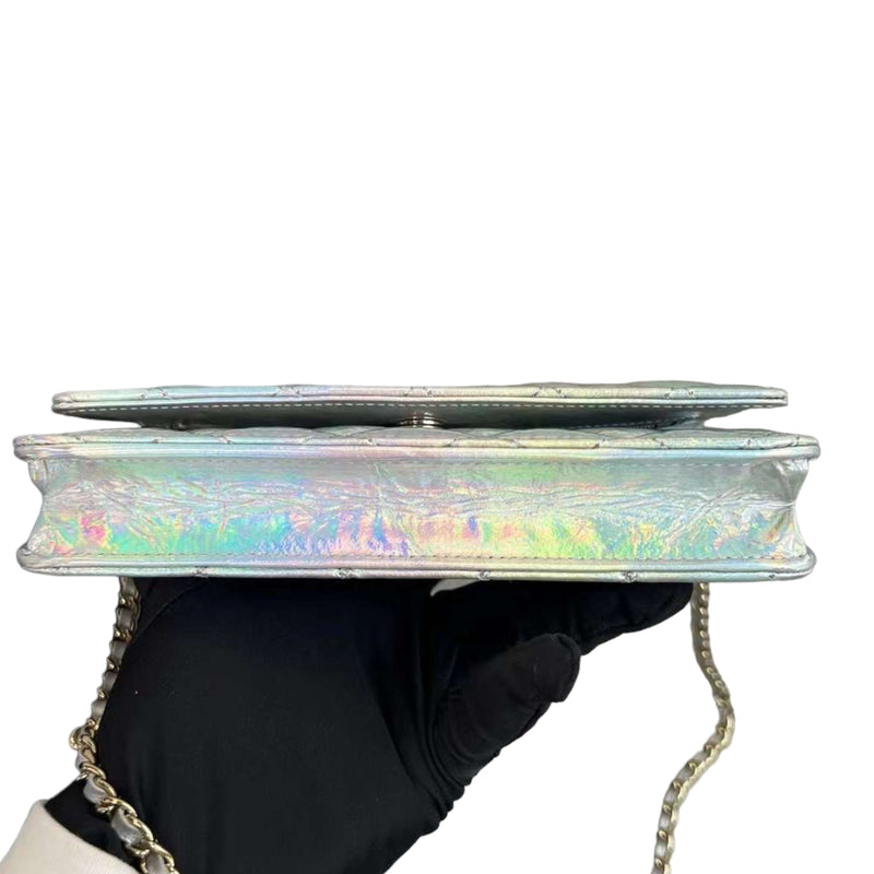 WOC Iridescent Holographic Silver SHW