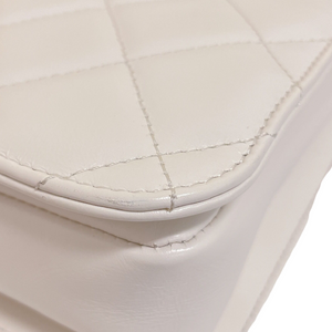 Perfect Edge Flap Calfskin White RHW