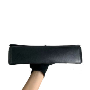 Mademoiselle Flap Medium Lambskin Black SHW