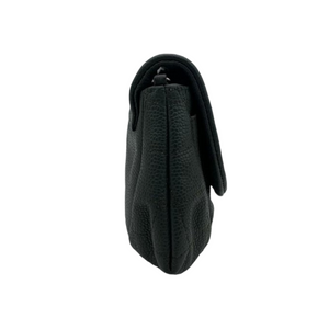 Half Moon Flap Caviar Grey SHW