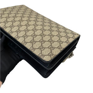 Dionysus GG Monogram Small Black RHW