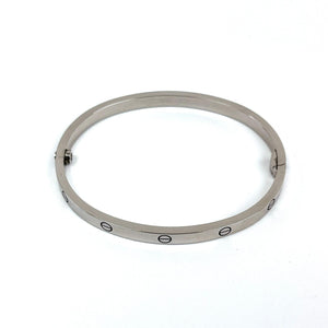 Love Bracelet Small Model White Gold Size 15