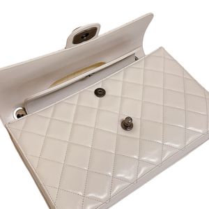 Perfect Edge Flap Calfskin White RHW