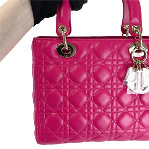 Lady Dior Medium Pink SHW