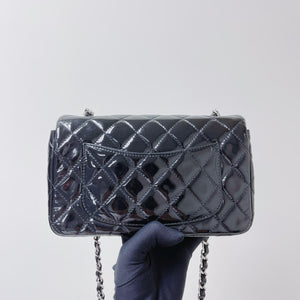 Mini Rectangle Flap Black