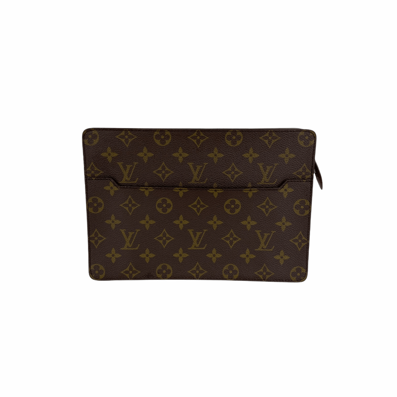 pochette clutch monogram