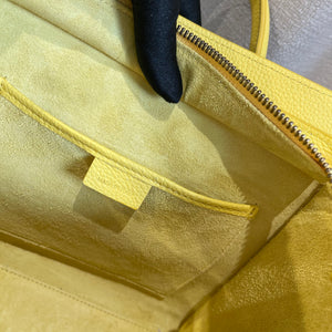 Nano Luggage Leather Citron GHW
