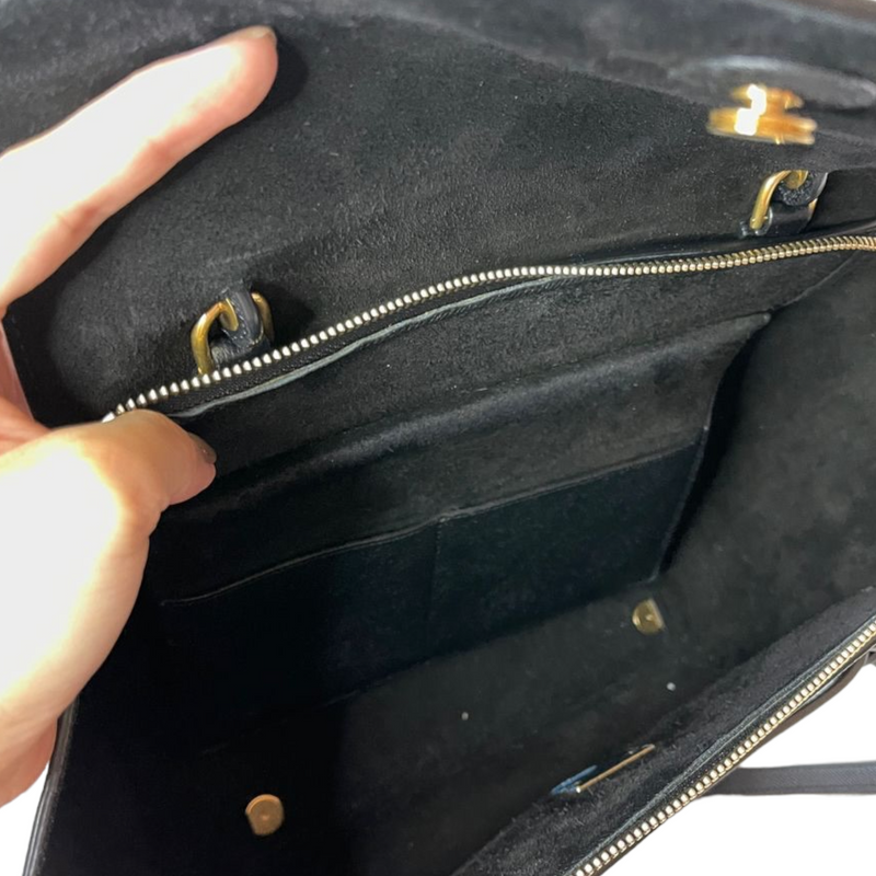 Mini Belt Bag Black GHW