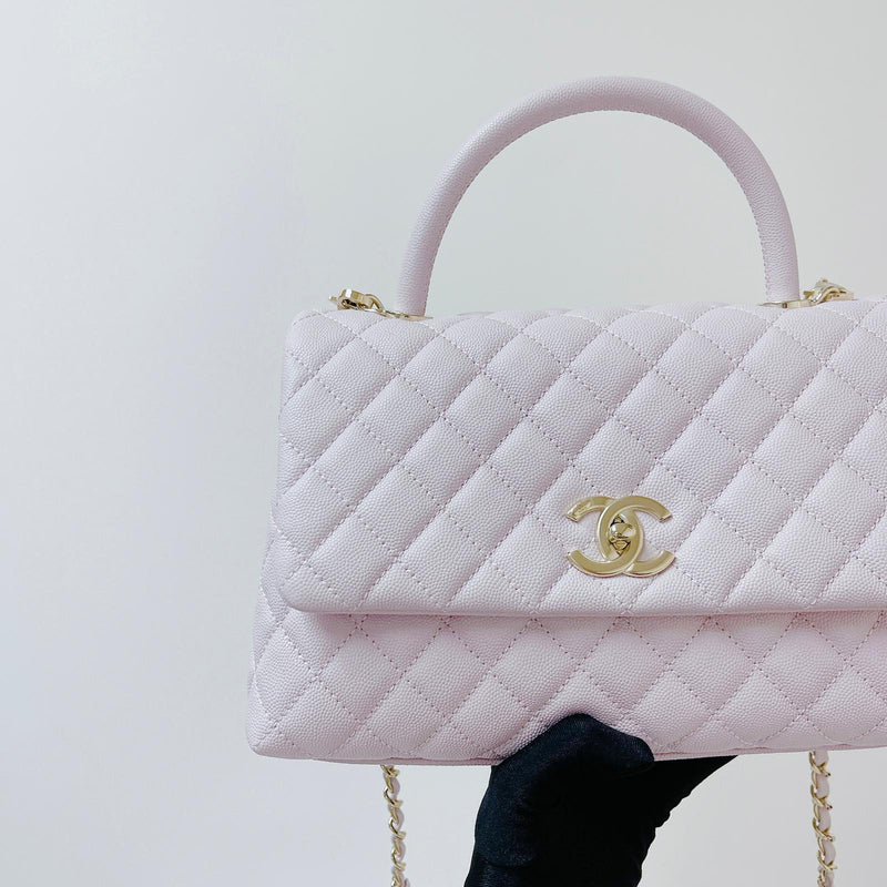 Chanel lilac sales coco handle