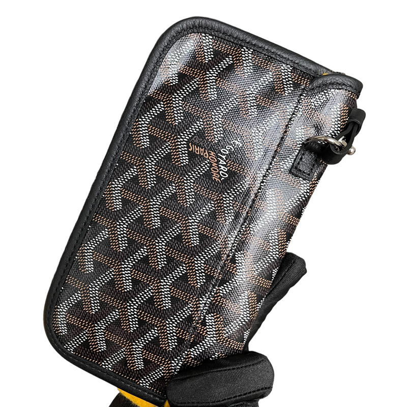 Goyard Monogram Print Cigar Case in Gray