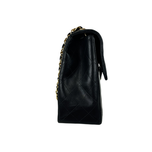 Jumbo XL Flap Lambskin Leather Black GHW