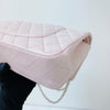 Classic Double Flap Medium Pink lambskin GHW