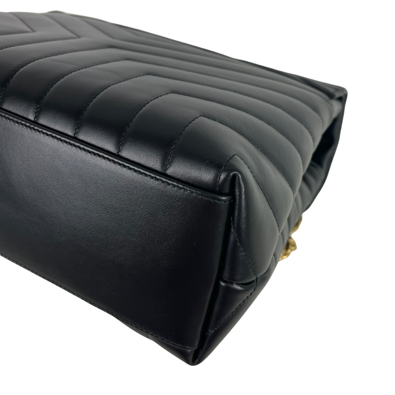 LouLou Medium Matelassé Black GHW
