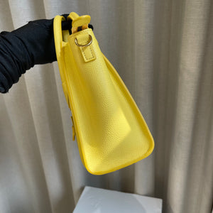 Nano Luggage Leather Citron GHW