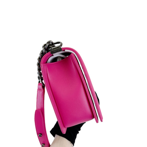 Boy Bag New Medium Lambskin Pink GHW