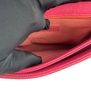 Coco Cuba CC Flap Caviar Red GHW