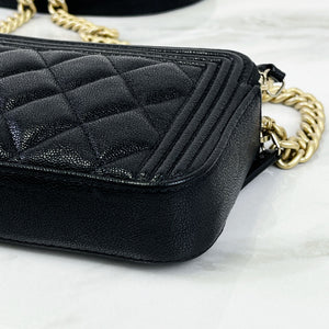 Double Zip WOC Boy Black GHW