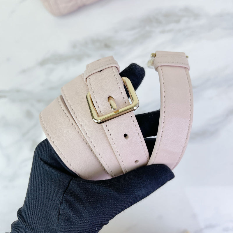 Lady Dior Medium Pink with GHW