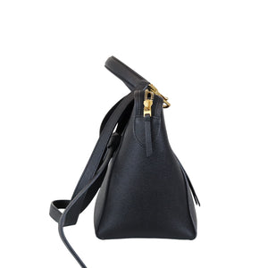 Belt Bag Micro Leather Black GHW