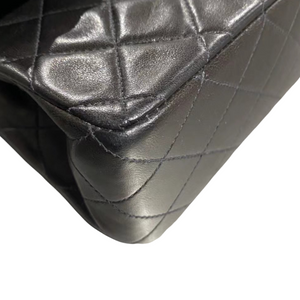 Vintage Classic Flap Medium Lambskin Black GHW