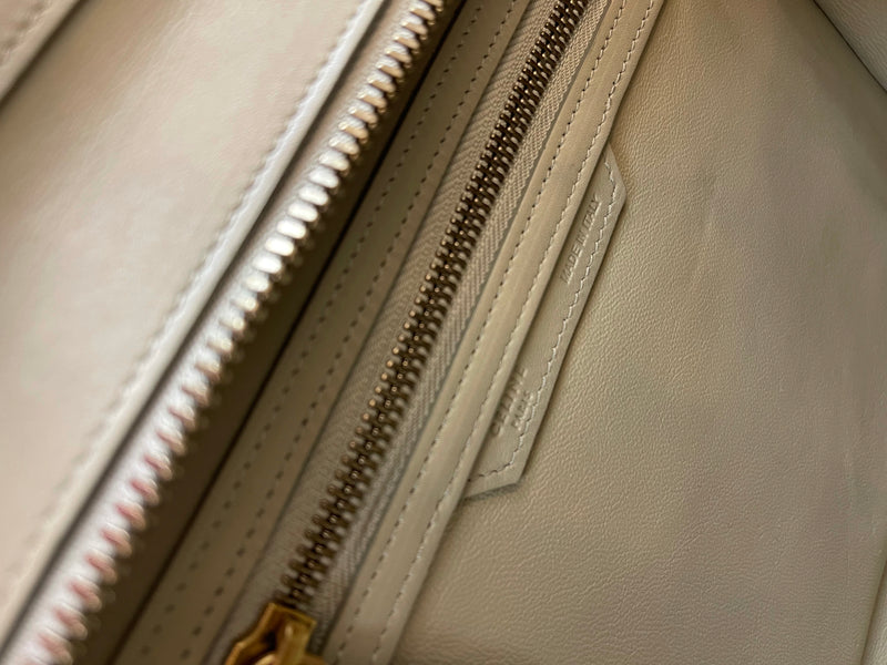 Micro Luggage Smooth Calfskin Beige
