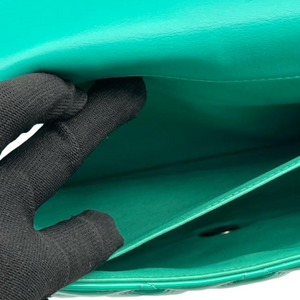 Timeless Clutch Patent Green SHW