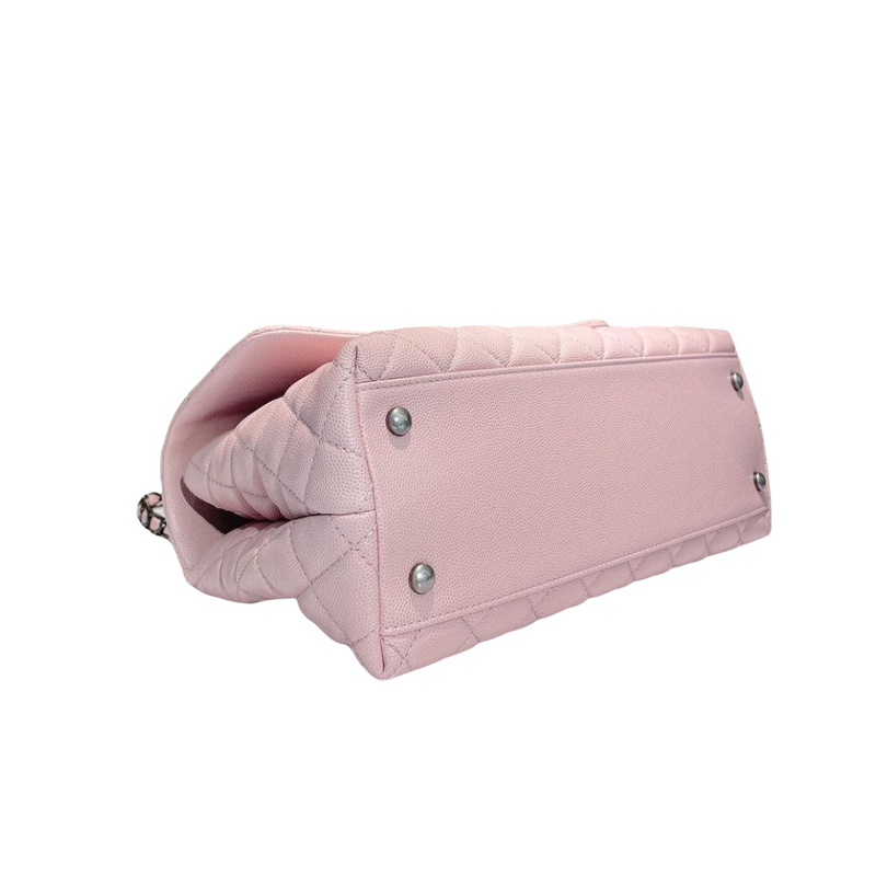 Medium Coco Handle Flap Pink RHW