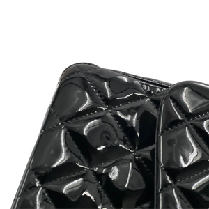Double Flap Jumbo Patent Black SHW