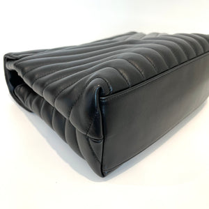 LouLou Medium Matelassé Black SHW