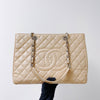 Grand Shopping Tote GST Beige SHW