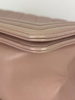 Le Boy Lambskin Old Medium Pink SHW