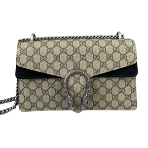Dionysus GG Monogram Small Black RHW