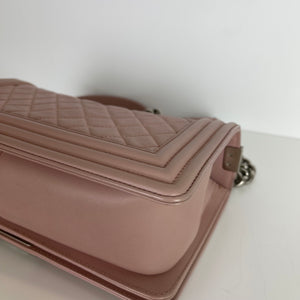 Le Boy Lambskin Old Medium Pink SHW