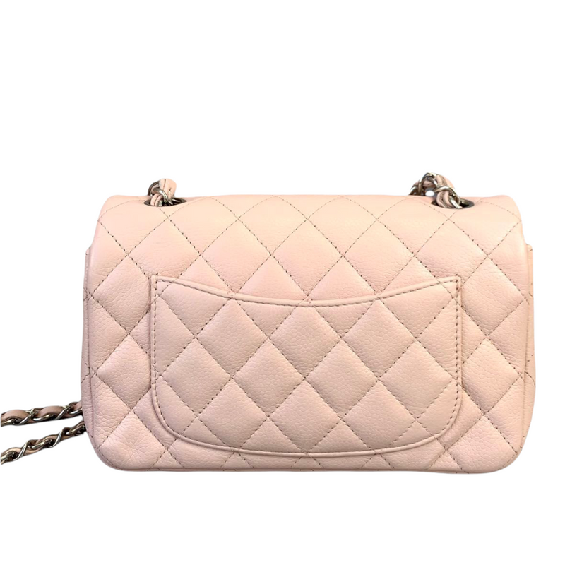 Rectangle Mini Caviar Pink SHW