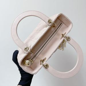 Lady Dior Medium Pink with GHW