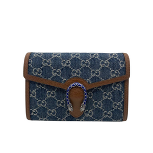 Dionysus Mini Chain Bag Denim RHW
