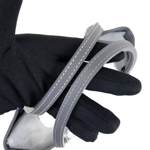 Mini Anjou Reversible Canvas Calfskin Grey SHW