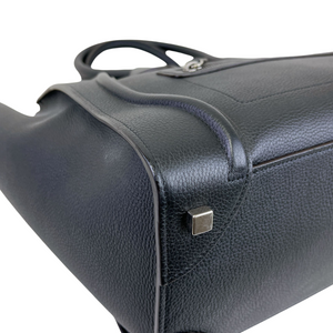 Luggage Mini Drummed Calfskin Black RHW