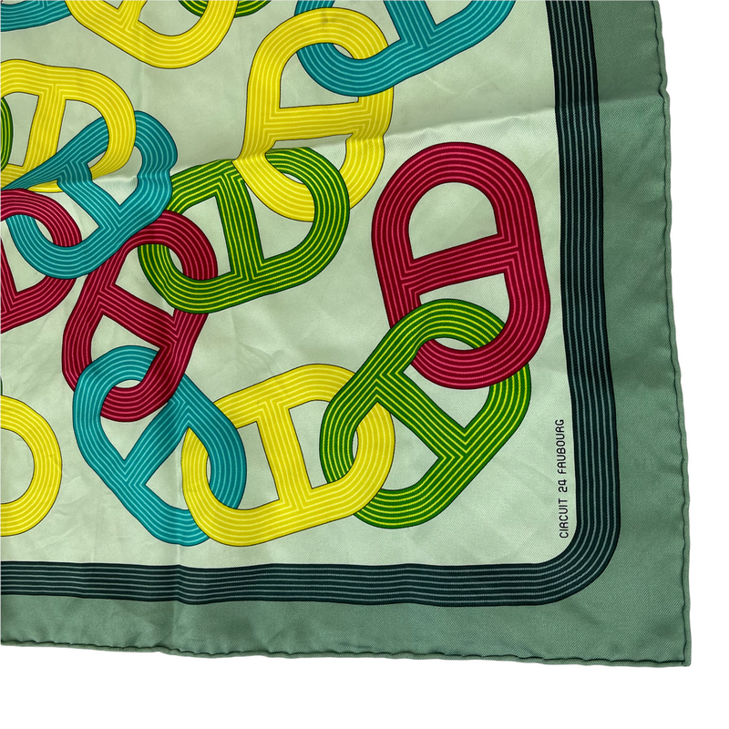 Circuit 24 Faubourg Green Handkerchief