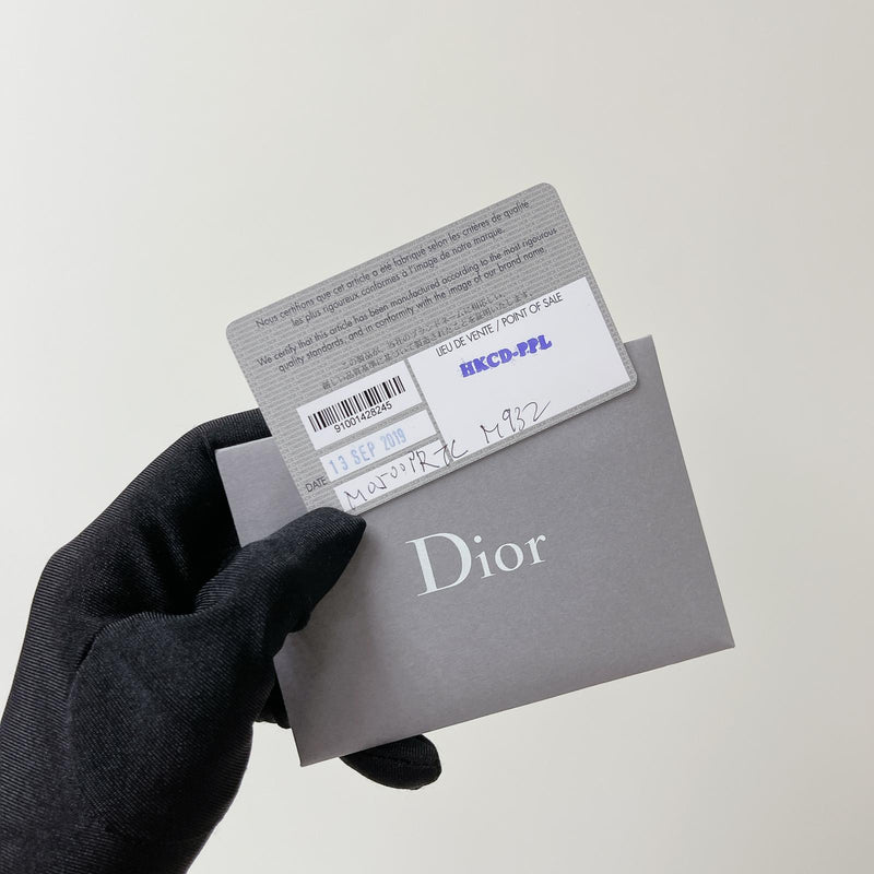 Embellished Cannage Satin Mini Lady Dior Grey