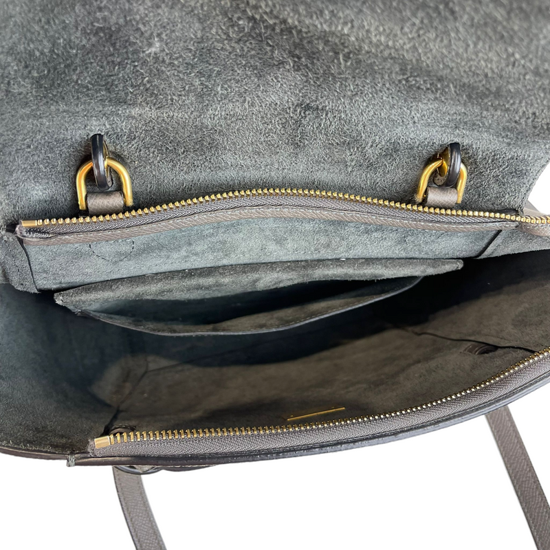 Micro Belt Bag Grey GHW