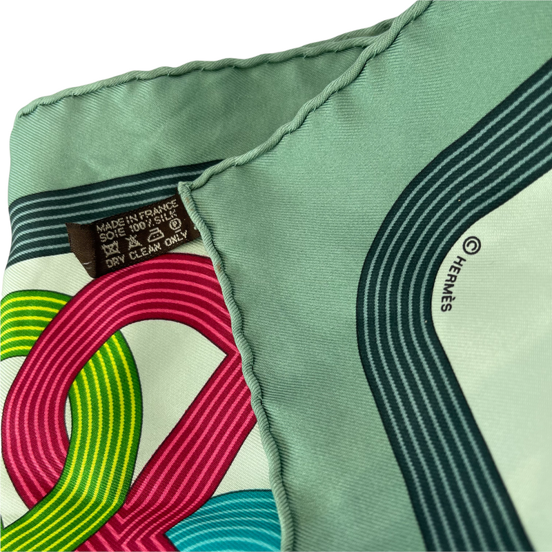 Circuit 24 Faubourg Green Handkerchief