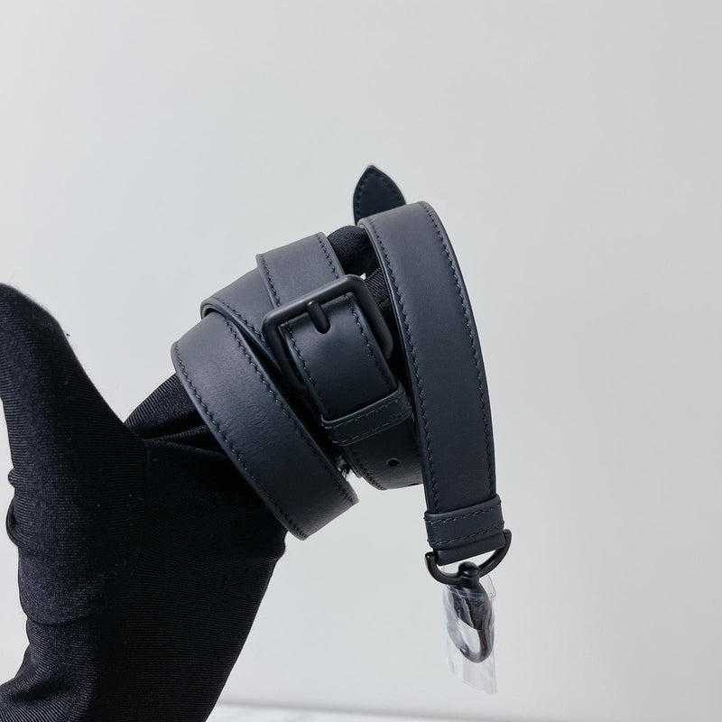 Lady Dior Lambskin Ultramatte Medium Black BHW