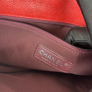 French Riviera Flap Caviar Red SHW
