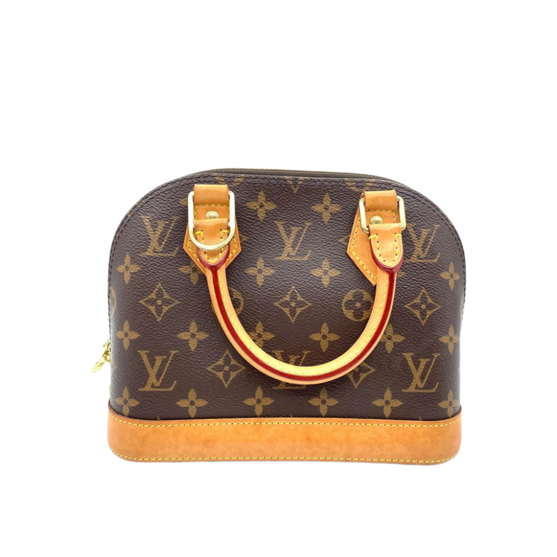 Louis Vuitton, Bags, Louis Vuitton Monogram Vernis Alma Bb Flower Bag