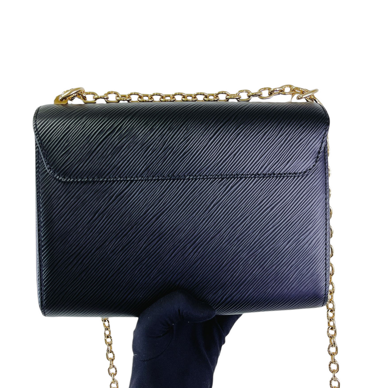 Twist Epi Leather MM Black GHW