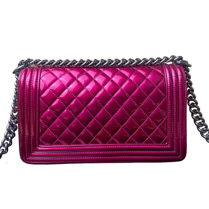 Old Medium Boy Patent Pink SHW