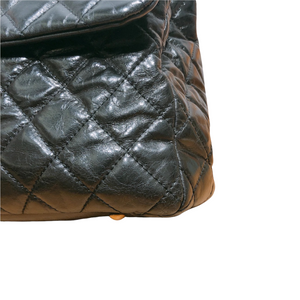 Castle Rock Glazed Calfskin Black GHW