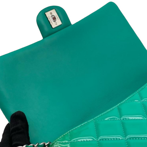 Timeless Clutch Patent Green SHW